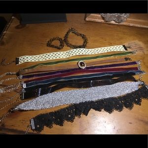 11 piece assorted Choker set🖤